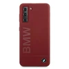 Samsung Galaxy S21 Plus BMW dėklas silikoninis Signature Logo (BMHCS21MSLBLRE) raudonos spalvos