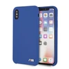 Apple iPhone X / XS BMW dėklas Silicone M Collection (BMHCPXMSILNA) mėlynos spalvos