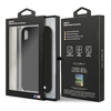BMW Dėklas BMW BMHCI61MSILBK iPhone Xr juoda/juodas hardcase Silicone M Collection