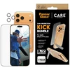 „Panzer Glass CARE by PanzerGlass Feature Kick 3in1“ dėklas + stiklas + objektyvas, skirtas „iPhone 17 Pro Max“