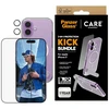 Panzer Glass „CARE by PanzerGlass Feature Kick 3in1“ dėklas + stiklas + objektyvas, skirtas „iPhone 17“