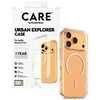 „Panzer Glass CARE by PanzerGlass Flagship Urban Explorer“ dėklas su „Baltas MagSafe“, skirtas „iPhone 17 Pro“ – permatomas