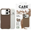 „Panzer Glass CARE by PanzerGlass“ madingas „Samba MagSafe“ dėklas, skirtas „iPhone 17 Pro“ – rudas