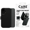 Panzer Glass „CARE by PanzerGlass Feature Tango 2in1“ piniginės dėklas su „MagSafe“ jungtimi, skirtas „iPhone 17“ – juodas