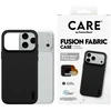 Dėklas Panzer Glass Case CARE by PanzerGlass Fusion Fabric MagSafe for iPhone 18 Pro Max / 17 Pro Max juodas