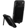 Panzer Glass dėklas CARE by PanzerGlass su atlenkiamu stovu, juodas MagSafe, skirtas iPhone 18 Pro / 17 Pro, dūminės spalvos
