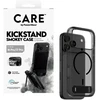 Dėklas Panzer Glass Case CARE by PanzerGlass Kickstand w. Juodas MagSafe for iPhone 18 Pro / 17 Pro smokey