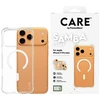„Panzer Glass CARE by PanzerGlass“ madingas „Samba“ dėklas su „Baltas MagSafe“, skirtas „iPhone 17 Pro Max“ – permatomas