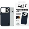 Dėklas Panzer Glass Case CARE by PanzerGlass Fusion Fabric MagSafe, skirta iPhone 18 Pro / 17 Pro, mėlyna