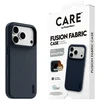 Dėklas Panzer Glass Case CARE by PanzerGlass Fusion Fabric MagSafe, skirta iPhone 18 Pro / 17 Pro, mėlyna