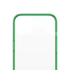 Panzer Glass PanzerGlass Clearantibacterial Military Grade certificate Apple iPhone 13 / 14 / 15 - dėklas telefonui skaidrus ir žalios spalvos