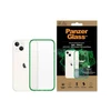 Panzer Glass PanzerGlass Clearantibacterial Military Grade certificate Apple iPhone 13 / 14 / 15 - dėklas telefonui skaidrus ir žalios spalvos