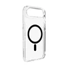 Puro Lite Mag TPU+PC dėklas, suderinamas su „MagSafe“, skirtas „iPhone 17 Air“ – skaidrus su juodu žiedu