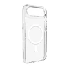 Puro Lite Mag TPU+PC dėklas suderinamas su MagSafe skirtas Apple iPhone 17 Air – skaidrus su baltos spalvos žiedu