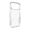 Puro Lite Mag TPU+PC dėklas suderinamas suMagSafe skirtas Apple iPhone 17 Pro – Transparent with Baltas Ring