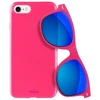 Dėklas Puro Sunny Kit Apple iPhone 7/8 + akiniai SE 2020 / SE 2022 rožinės spalvos IPC747SUNNYKIT1PNK