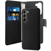SBS Puro PURO Wallet Detachable - Dėklas 2w1 Samsung Galaxy S23+ (juoda)