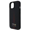 Red Bull Raudona Bull Raudona Bull Carbon Powerbar MagSafe dėklas jūsų Apple iPhone 15 juodos spalvos