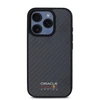 Red Bull Raudona Bull Raudona Bull Carbon Shiny Logo MagSafe dėklas jūsų Apple iPhone 16 Pro juodos spalvos