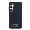 Dėklas Red Bull Raudona Bull Raudonas BULL futerał do Samsung Galaxy S25 RBHMS25S24PUBUFV (Magnetic Meshed PU W/ Debossed Bull) mėlynos spalvos