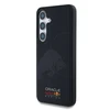 Dėklas Red Bull Raudona Bull Raudonas BULL futerał do Samsung Galaxy S25 RBHMS25S24PUBUFV (Magnetic Meshed PU W/ Debossed Bull) mėlynos spalvos