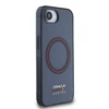 Red Bull Raudona Bull Raudona Bull PC/TPU Raudona Ring MagSafe dėklas skirtas Apple iPhone 16e mėlynos spalvos