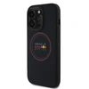 Red Bull Raudona Bull Raudona Bull PU Leather Raudona Ring MagSafe dėklas jūsų Apple iPhone 14 Pro mėlynos spalvos