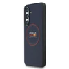 Red Bull Raudona Bull Dėklas Raudona Bull Meshed Raudona Ring MagSafe skirtas Samsung Galaxy S25 FE mėlynos spalvos