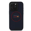 Red Bull Raudona Bull Raudona Bull PU Leather Raudona Ring MagSafe dėklas jūsų Apple iPhone 15 Pro Max mėlynos spalvos