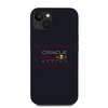 Red Bull Raudona Bull Raudonas BULL dėklas skirtas Apple iPhone 15 compatible skirtas MagSafe RBHMP15S24SIHSRV (Silicone Horizontal Centered Logo) mėlynos spalvos