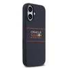 Dėklas Red Bull Raudona Bull Raudona Bull Silicone Horizontal Logo MagSafe for Apple iPhone 17 mėlynos spalvos