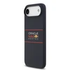 Dėklas Red Bull Raudona Bull Raudona Bull Silicone Horizontal Logo MagSafe for Apple iPhone Air mėlynos spalvos