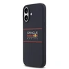 Dėklas Red Bull Raudona Bull Raudona Bull Silicone Horizontal Logo MagSafe for Apple iPhone 17 mėlynos spalvos
