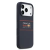 Dėklas Red Bull Raudona Bull Raudona Bull Silicone Horizontal Logo MagSafe for Apple iPhone 17 Pro Max mėlynos spalvos