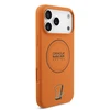 Red Bull Raudona Bull Raudona Bull Silicone Mėlyna Ring MagSafe dėklas skirtas Apple iPhone 17 Pro Max oranžinės spalvos