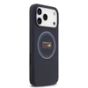 Red Bull Raudona Bull Raudona Bull Silicone Mėlyna Ring MagSafe dėklas skirtas Apple iPhone 17 Pro Max mėlynos spalvos