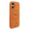 Red Bull Raudona Bull Raudona Bull Silicone Mėlyna Ring MagSafe dėklas skirtas Apple iPhone 17 oranžinės spalvos