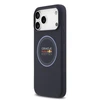Red Bull Raudona Bull Raudona Bull Silicone Mėlyna Ring MagSafe dėklas skirtas Apple iPhone 17 Pro Max mėlynos spalvos