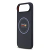 Red Bull Raudona Bull Raudona Bull Silicone Mėlyna Ring MagSafe dėklas skirtas Apple iPhone Air mėlynos spalvos
