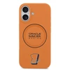 Red Bull Raudona Bull Raudona Bull Silicone Mėlyna Ring MagSafe dėklas skirtas Apple iPhone 17 oranžinės spalvos