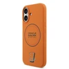 Red Bull Raudona Bull Raudona Bull Silicone Mėlyna Ring MagSafe dėklas skirtas Apple iPhone 17 oranžinės spalvos