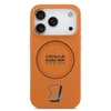 Red Bull Raudona Bull Raudona Bull Silicone Mėlyna Ring MagSafe dėklas skirtas Apple iPhone 17 Pro oranžinės spalvos