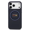 Red Bull Raudona Bull Raudona Bull Silicone Mėlyna Ring MagSafe dėklas skirtas Apple iPhone 17 Pro Max mėlynos spalvos