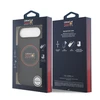 Red Bull Raudona Bull Raudona Bull Silicone Raudona Ring MagSafe dėklas skirtas Apple iPhone Air mėlynos spalvos