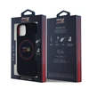 Red Bull Raudona Bull Raudona Bull silikoninis Raudona Ring MagSafe Apple iPhone 14 dėklas telefonui mėlynos spalvos