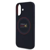 Red Bull Raudona Bull Raudonas BULL dėklas skirtas Apple iPhone 16 Plus compatible with MagSafe RBHMP16M24SIILVR (Silicone red Ring) mėlynos spalvos