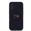 Red Bull Raudona Bull Raudona Bull silikoninis Raudona Ring MagSafe Apple iPhone 16 dėklas telefonui mėlynos spalvos