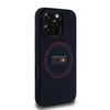 Red Bull Raudona Bull Raudona Bull silikoninis Raudona Ring MagSafe Apple iPhone 16 Pro Max dėklas telefonui mėlynos spalvos