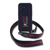 Red Bull Raudona Bull Raudona Bull silikoninis Vertical Logo MagSafe Case + Crossbody Strap for iPhone 16 dėklas telefonui mėlynos spalvos