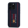 Red Bull Raudona Bull Raudona Bull silikoninis Vertical Logo MagSafe Apple iPhone 16 Pro Max dėklas telefonui mėlynos spalvos